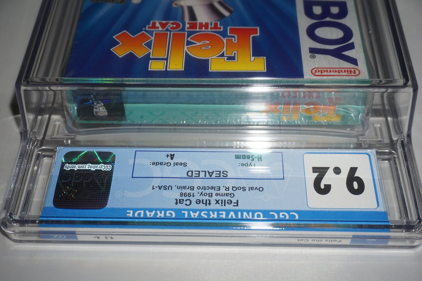 Felix the Cat (Nintendo Game Boy Gameboy) CGC 9.2 A+ NEW Sealed