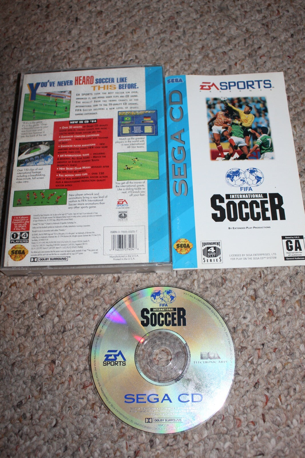 FIFA International Soccer (Sega CD) Complete