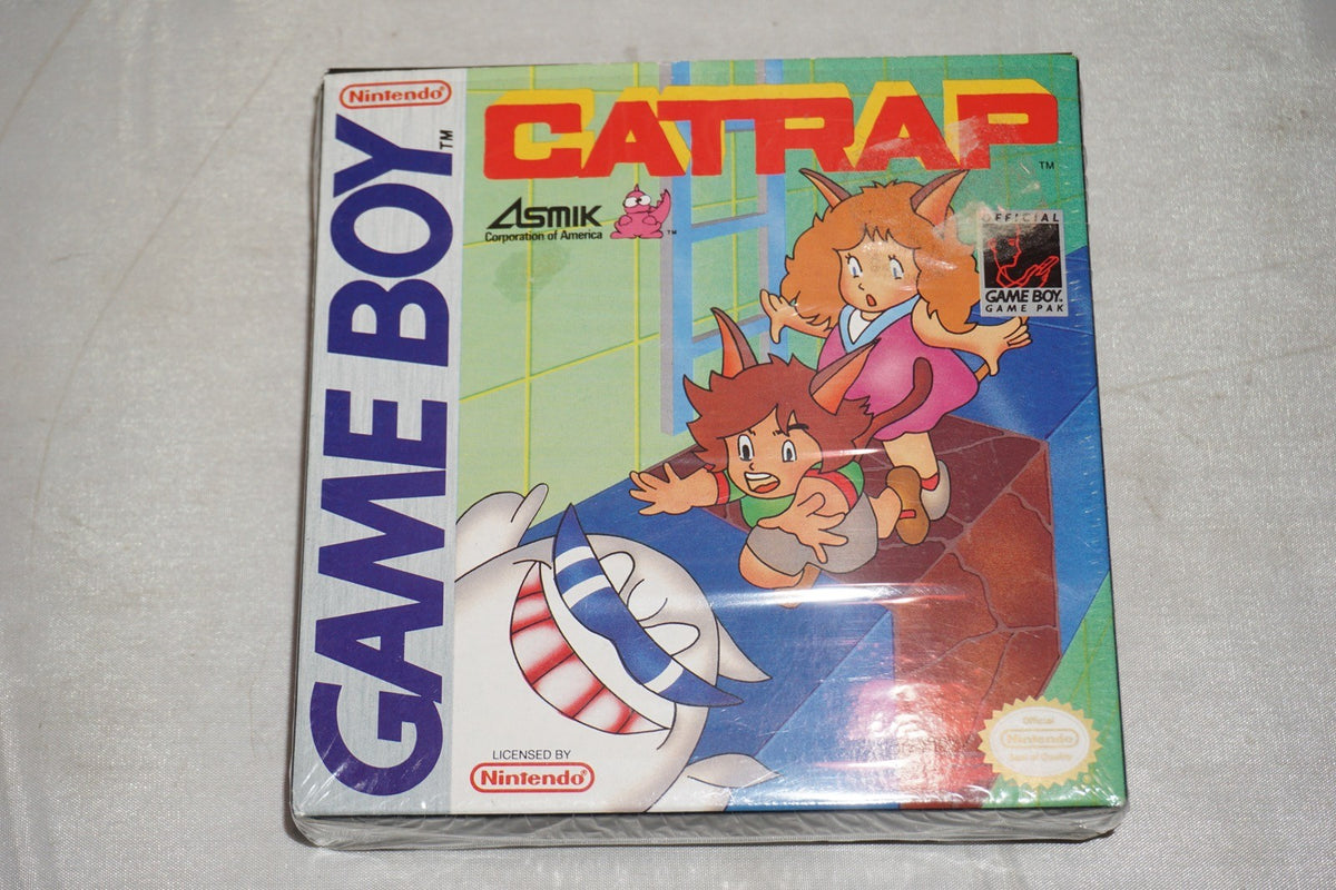 Catrap (Nintendo Gameboy Game Boy GB) Complete CIB Authentic