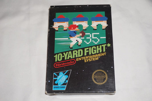10 Yard Fight Hangtab 5 Screw (Nintendo NES) Complete in Box CIB