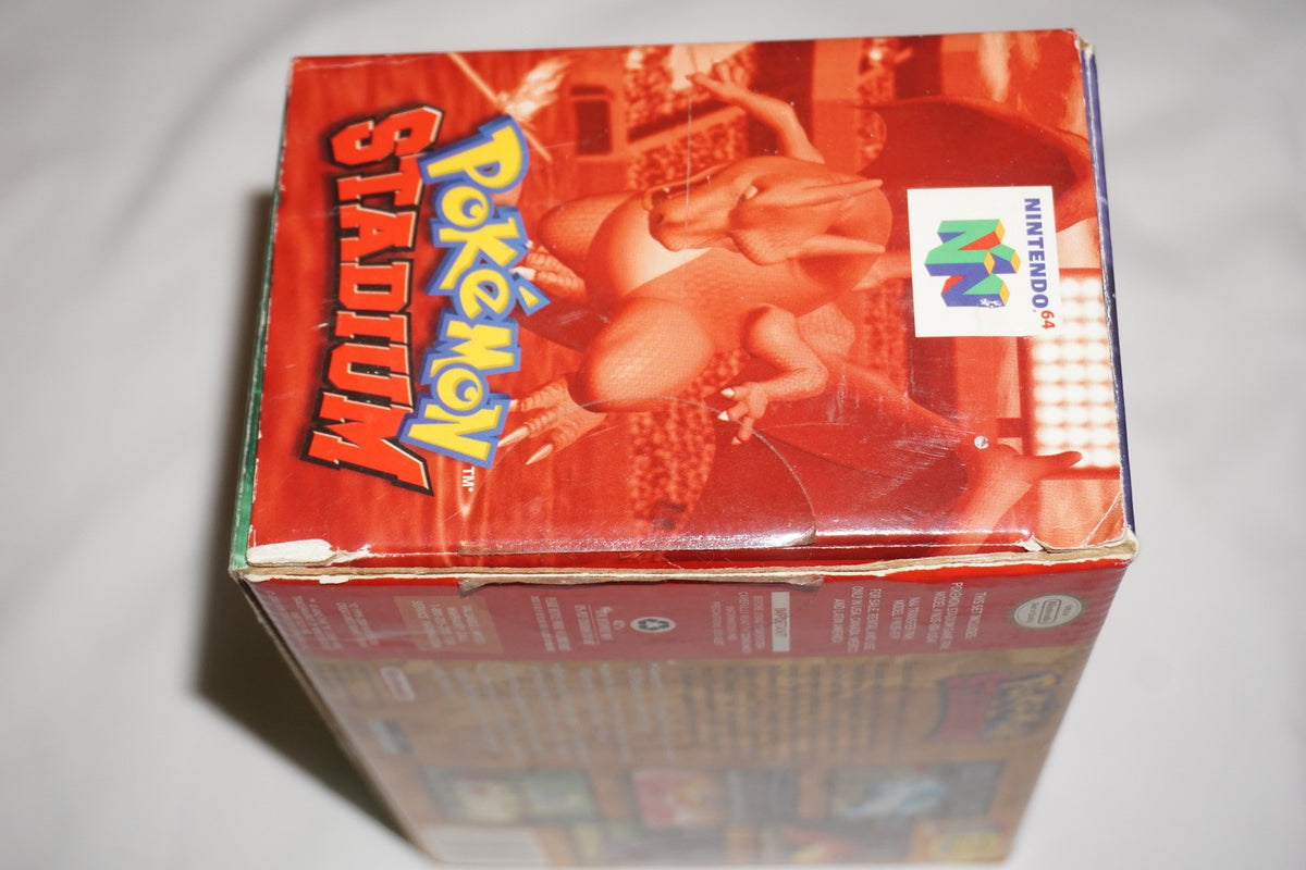 Pokemon Stadium 1 (Nintendo 64 N64) Complete in Box CIB Blockbuster