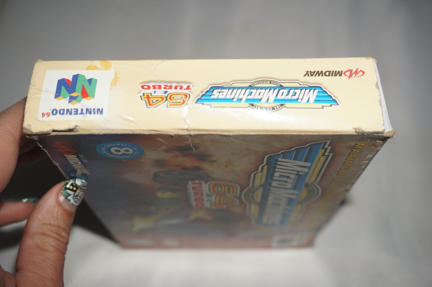 Micro Machines Turbo (Nintendo 64 N64) Complete in Box CIB BLOCKBUSTER