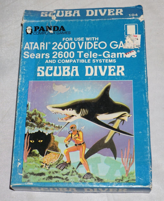 Scuba Diver (Atari 2600) Complete In Box