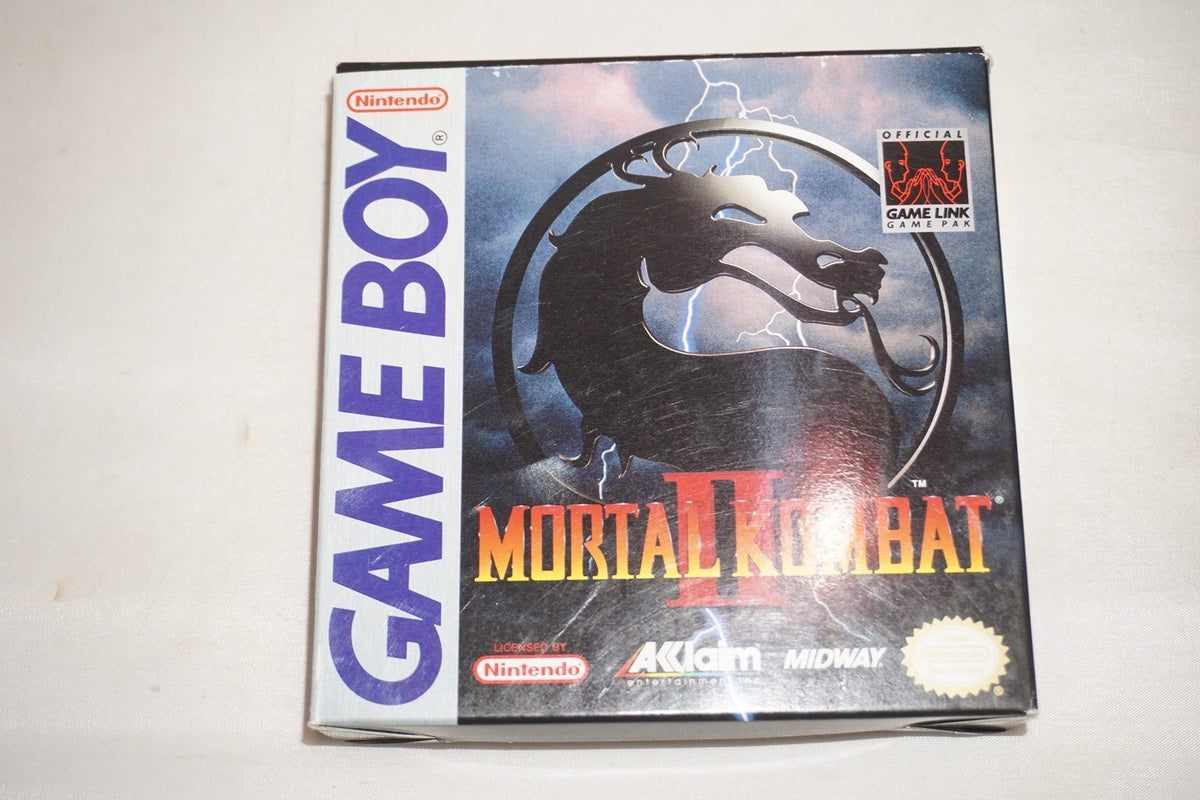 Mortal Kombat II 2 (Nintendo Gameboy Game Boy GB) Complete CIB Authentic