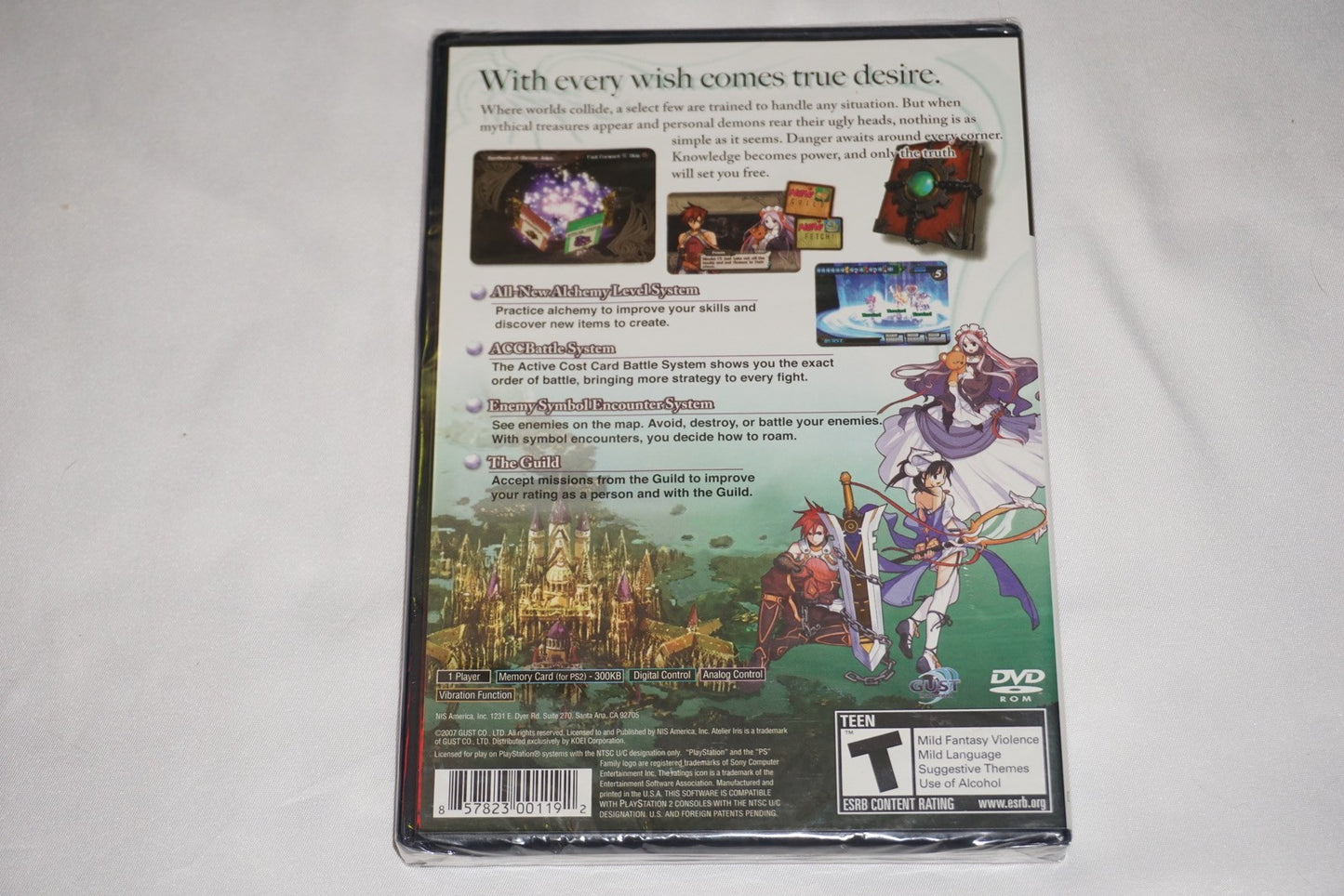 Atelier Iris 3: Grand Phantasm (Sony Playstation 2 ps2) NEW Sealed