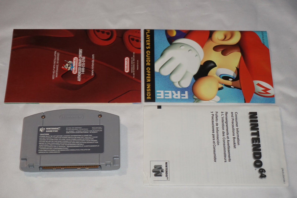 Mario Tennis (Nintendo 64 N64) Complete in Box CIB