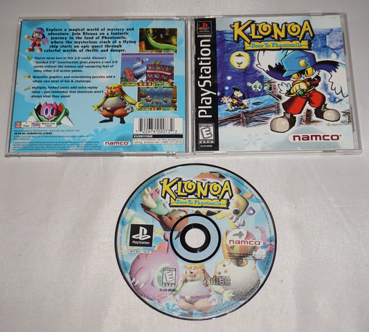 Klonoa Door To Phantomile (Sony Playstation 1 ps1) Complete Tested