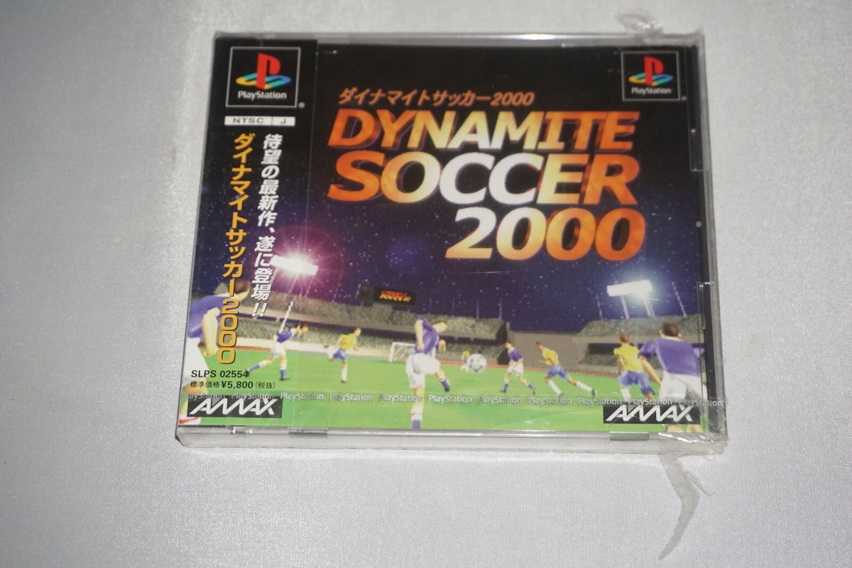Dynamite Soccer 2000 (Playstation 1 ps1) NEW Sealed JAPAN