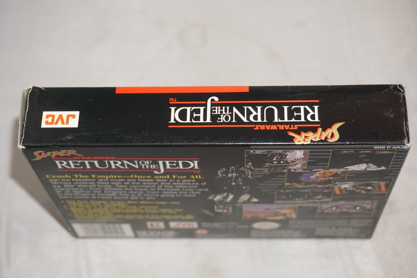 Star Wars Return of Jedi (Super Nintendo SNES) Complete in Box w/ Reg Card CIB