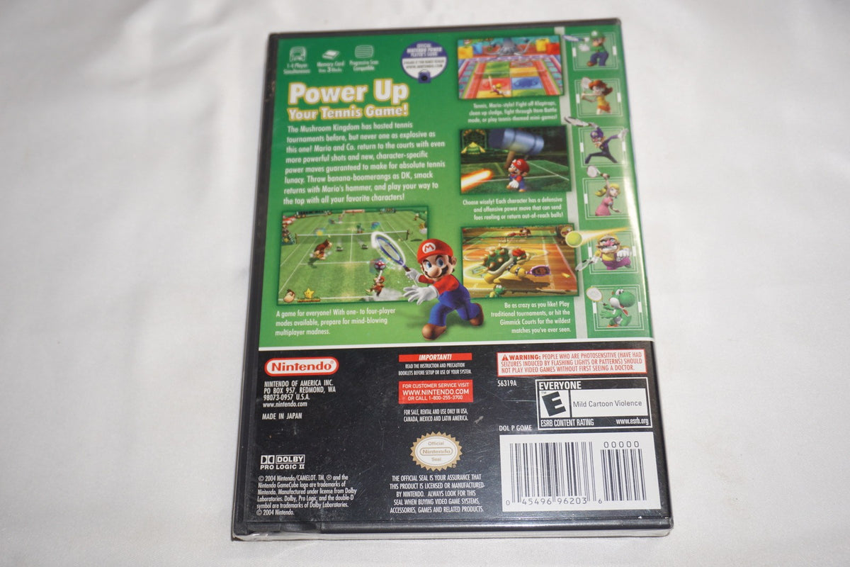 Mario Power Tennis MIJ (Nintendo Gamecube) NEW Sealed