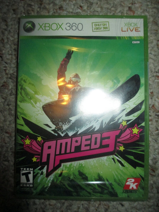 Amped 3 (Microsoft Xbox 360, 2005) NEW Sealed