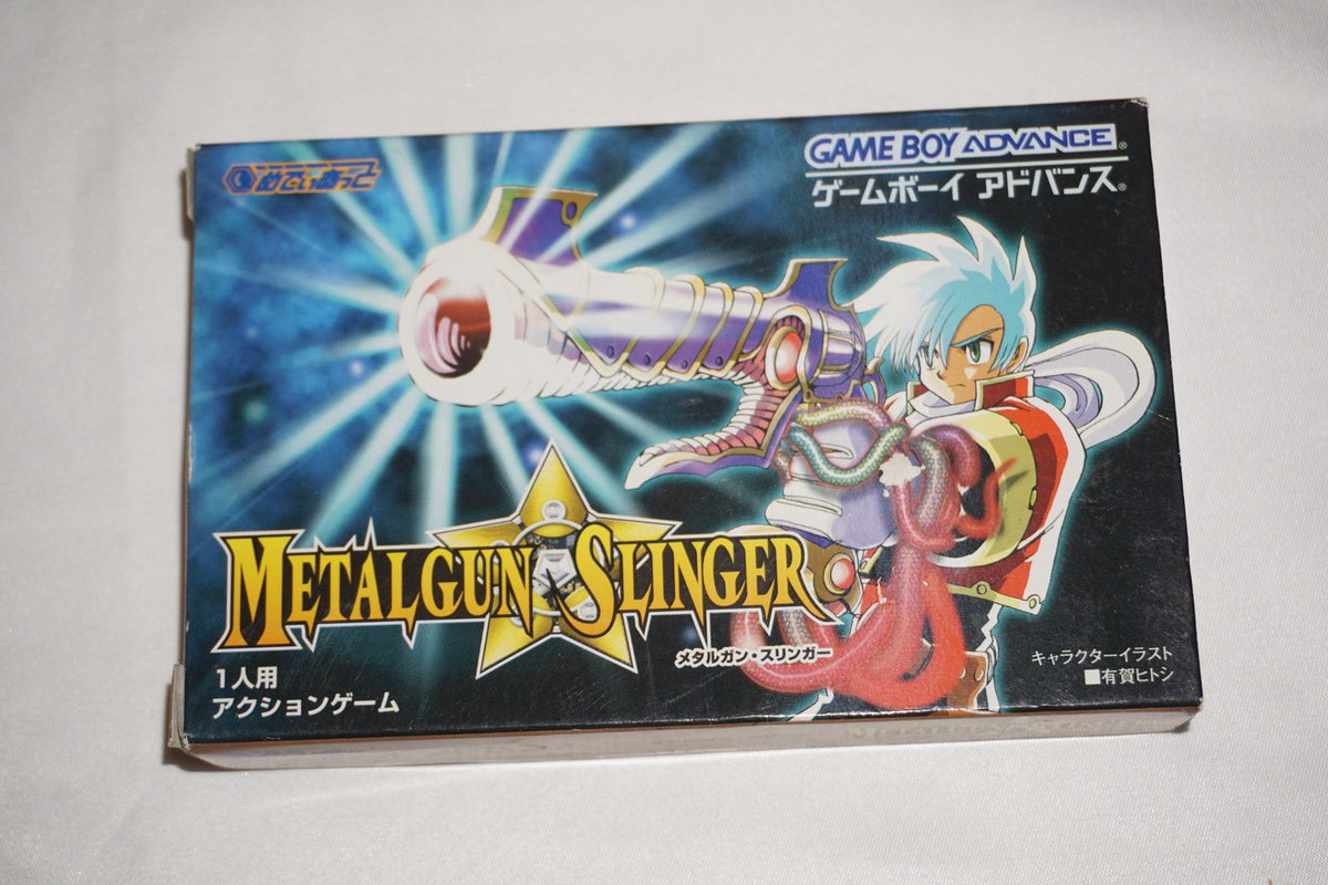 Metalgun Slinger (Game Boy Advance GBA GameBoy) Complete in Box CIB Japan