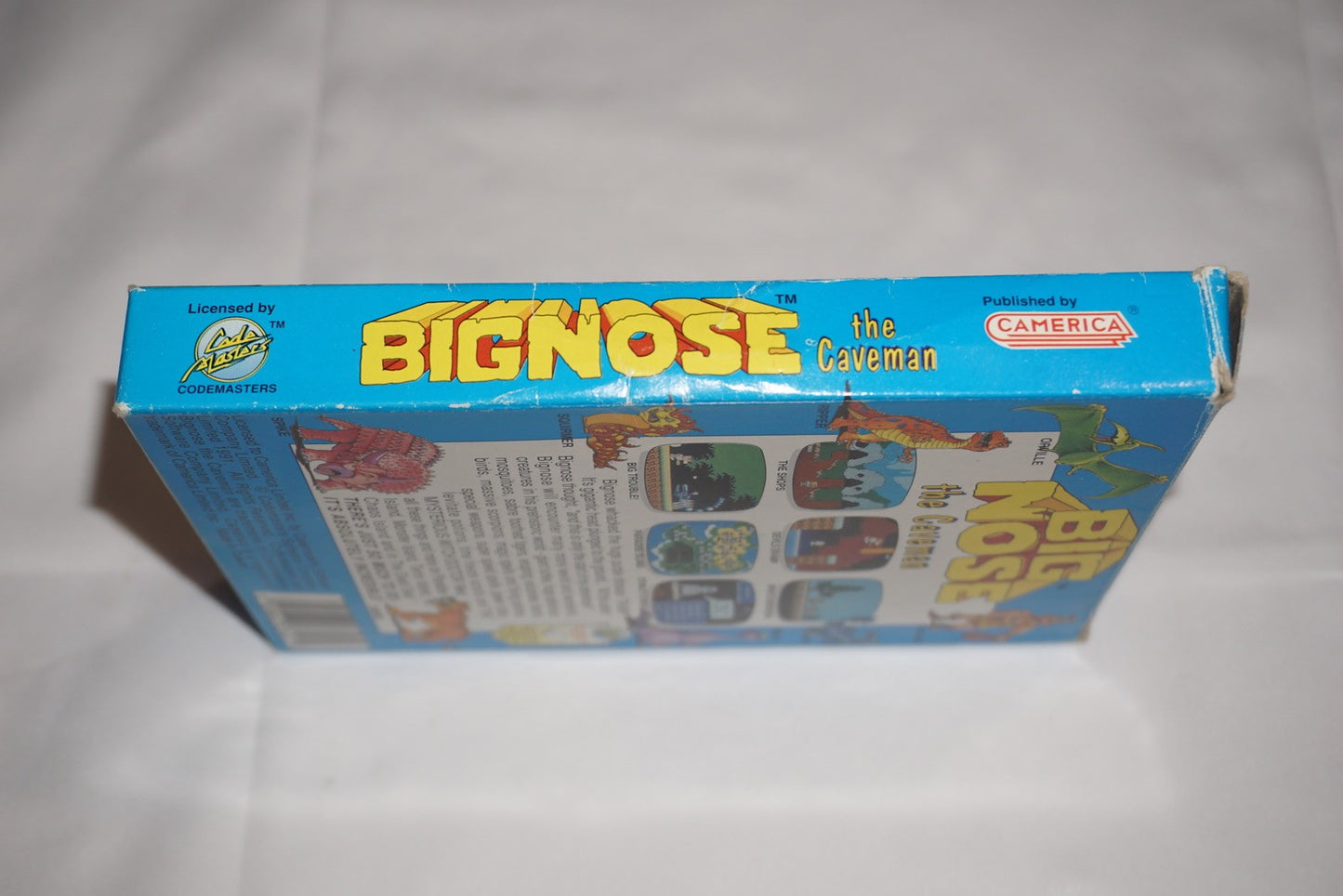 Big Nose The Caveman (Nintendo NES) Complete in Box CIB