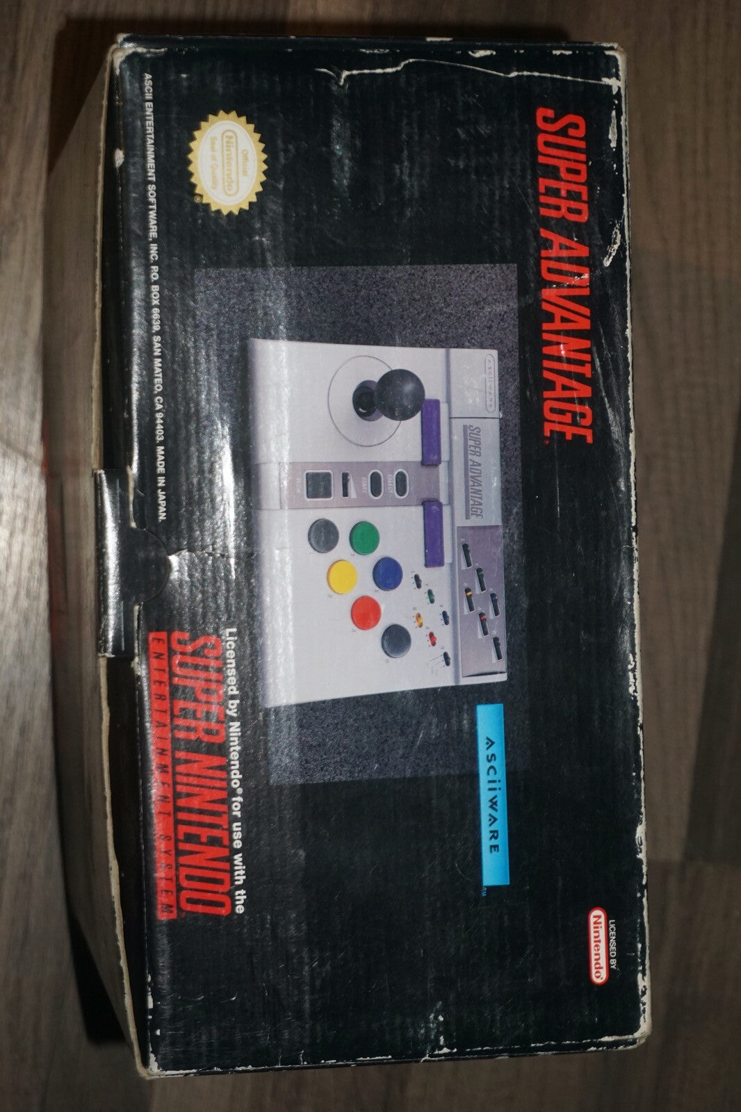 Super Advantage Arcade Stick Controller (Super Nintendo SNES) Complete CIB