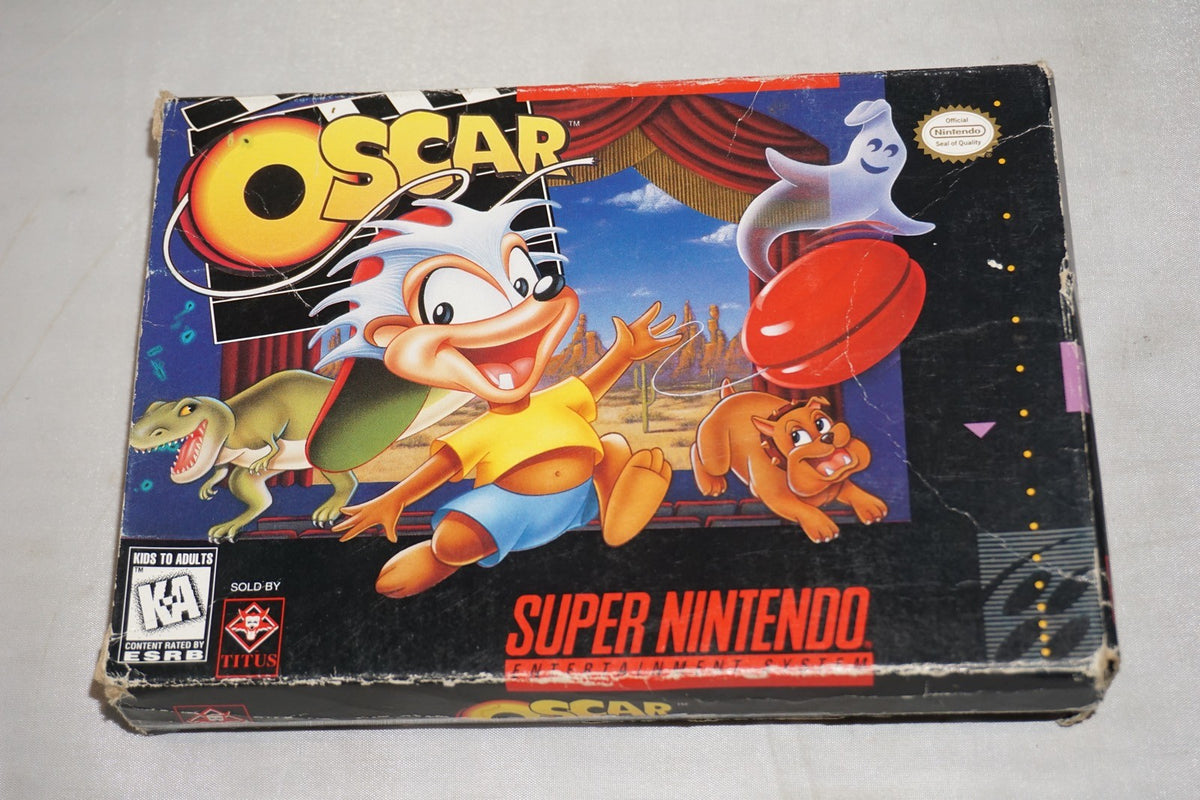 Oscar (Super Nintendo SNES) Complete in Box CIB