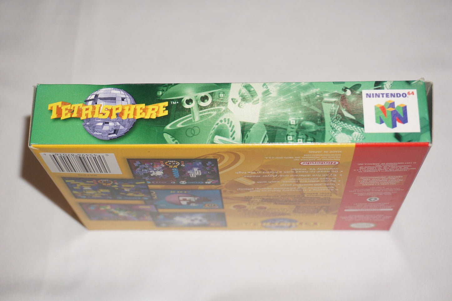 Tetrisphere (Nintendo 64 N64) Complete in Box CIB