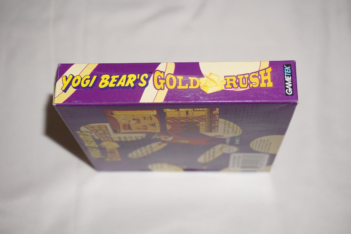 Yogi Bear’s Gold Rush (Nintendo Game Boy Gameboy) Complete in Box CIB