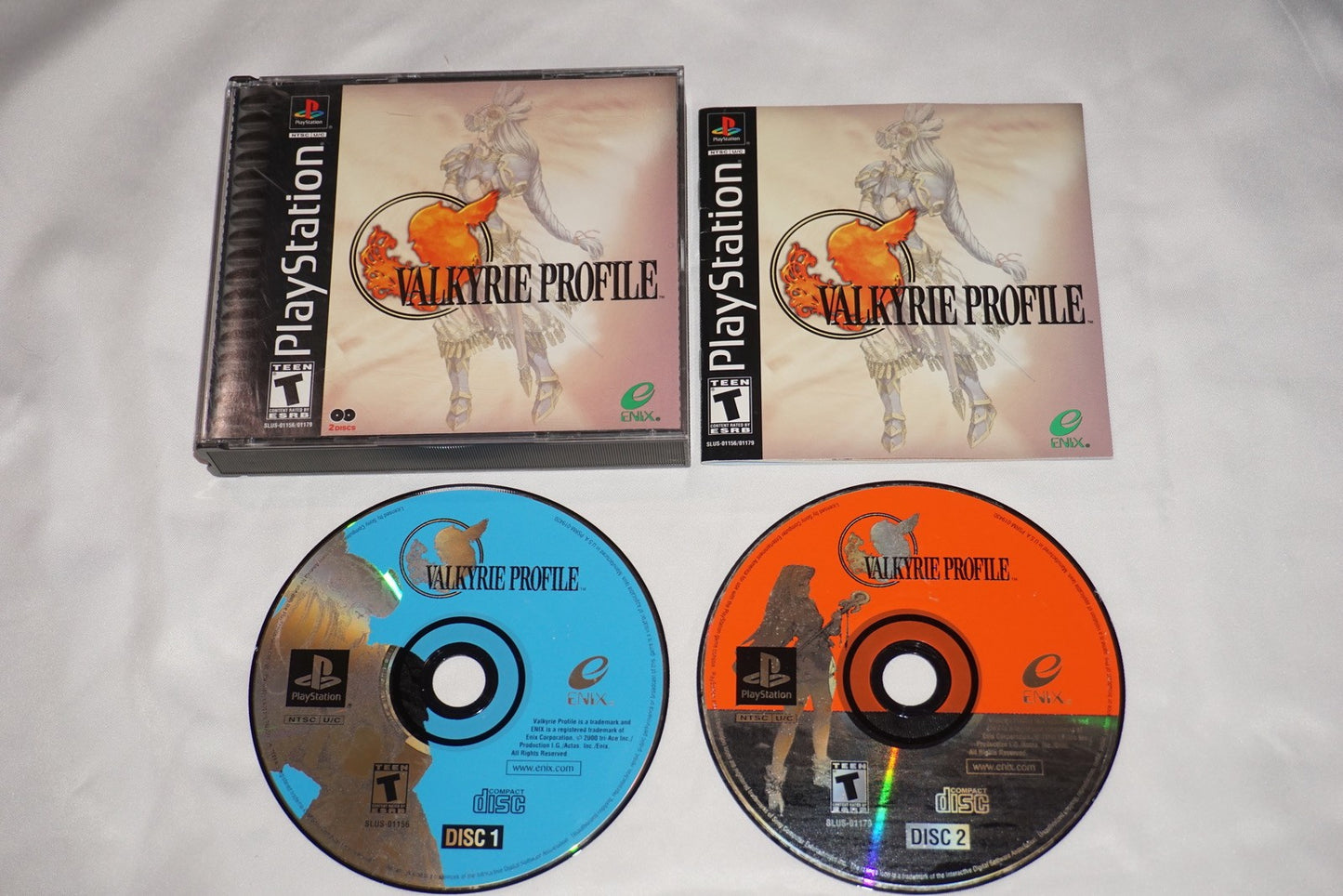 Valkyrie Profile (Sony Playstation 1 ps1) Complete Tested
