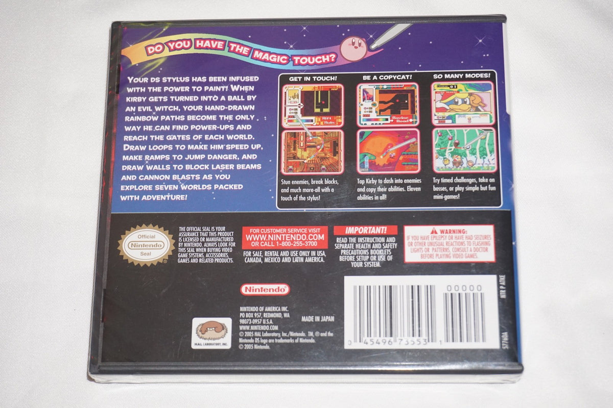 Kirby Canvas Curse (Nintendo DS) NEW Sealed