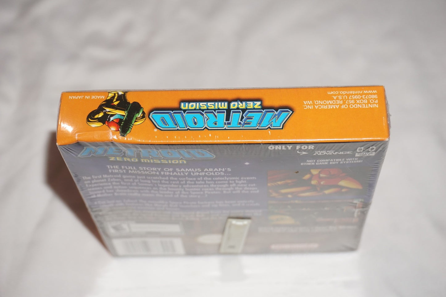 Metroid Zero Mission (Nintendo Game Boy Advance GBA) NEW Sealed