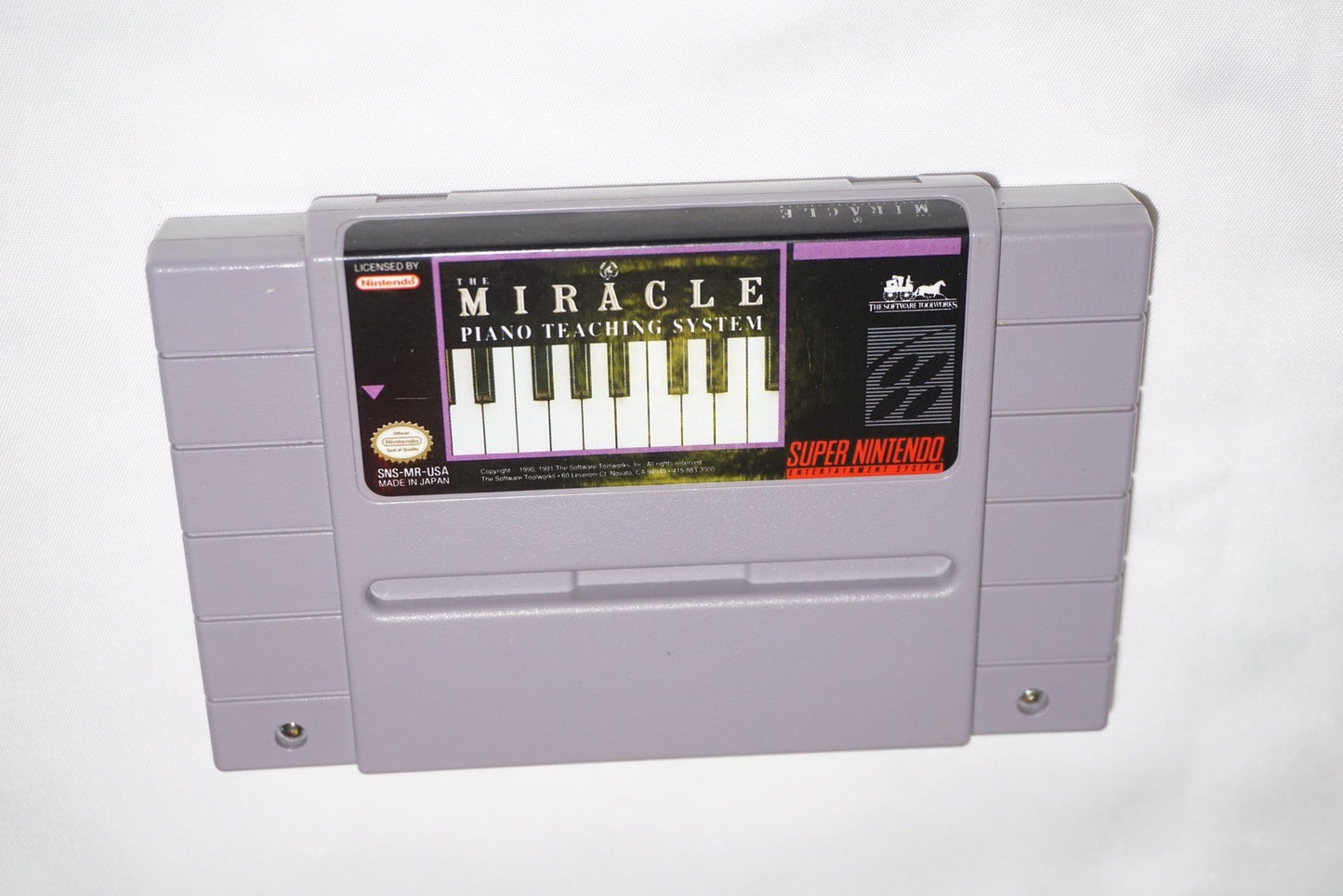 Miracle Piano (Super Nintendo SNES) Cart Only