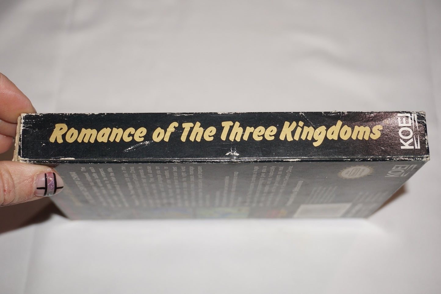 Romance of the Three Kingdoms 1 (Nintendo NES) Complete in Box w/ Reg Poster CIB