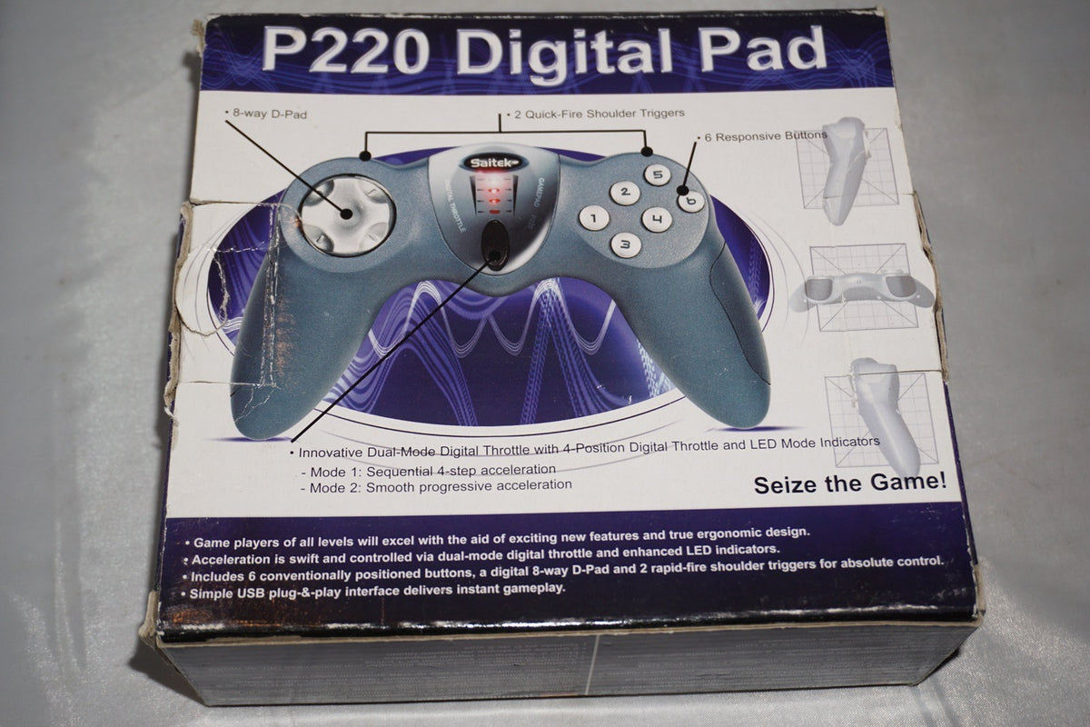 Saitek P220 Controller (PC) with Box USB