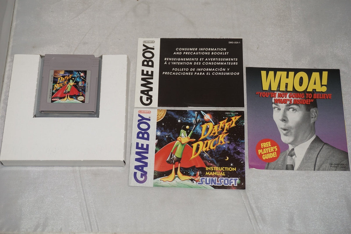 Daffy Duck (Nintendo Gameboy Game Boy GB) Complete CIB Authentic