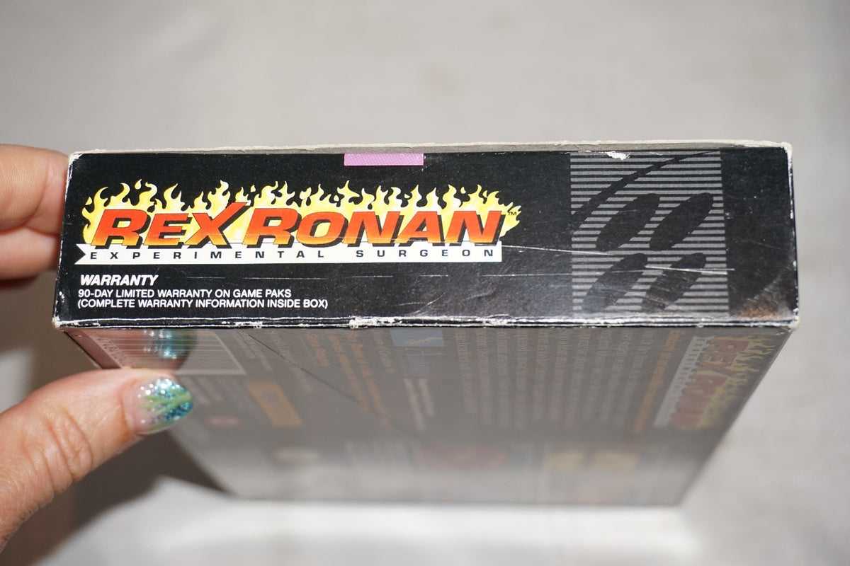Rex Ronan (Super Nintendo SNES) with Box No Manual