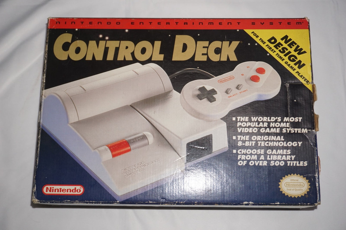 Nintendo NES Top Loader 101 Console System with Box Tested