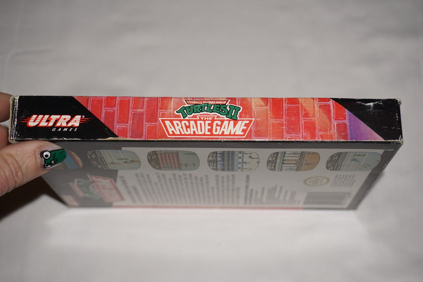 Teenage Mutant Ninja Turtles II Arcade TMNT (Nintendo NES) Complete in Box CIB