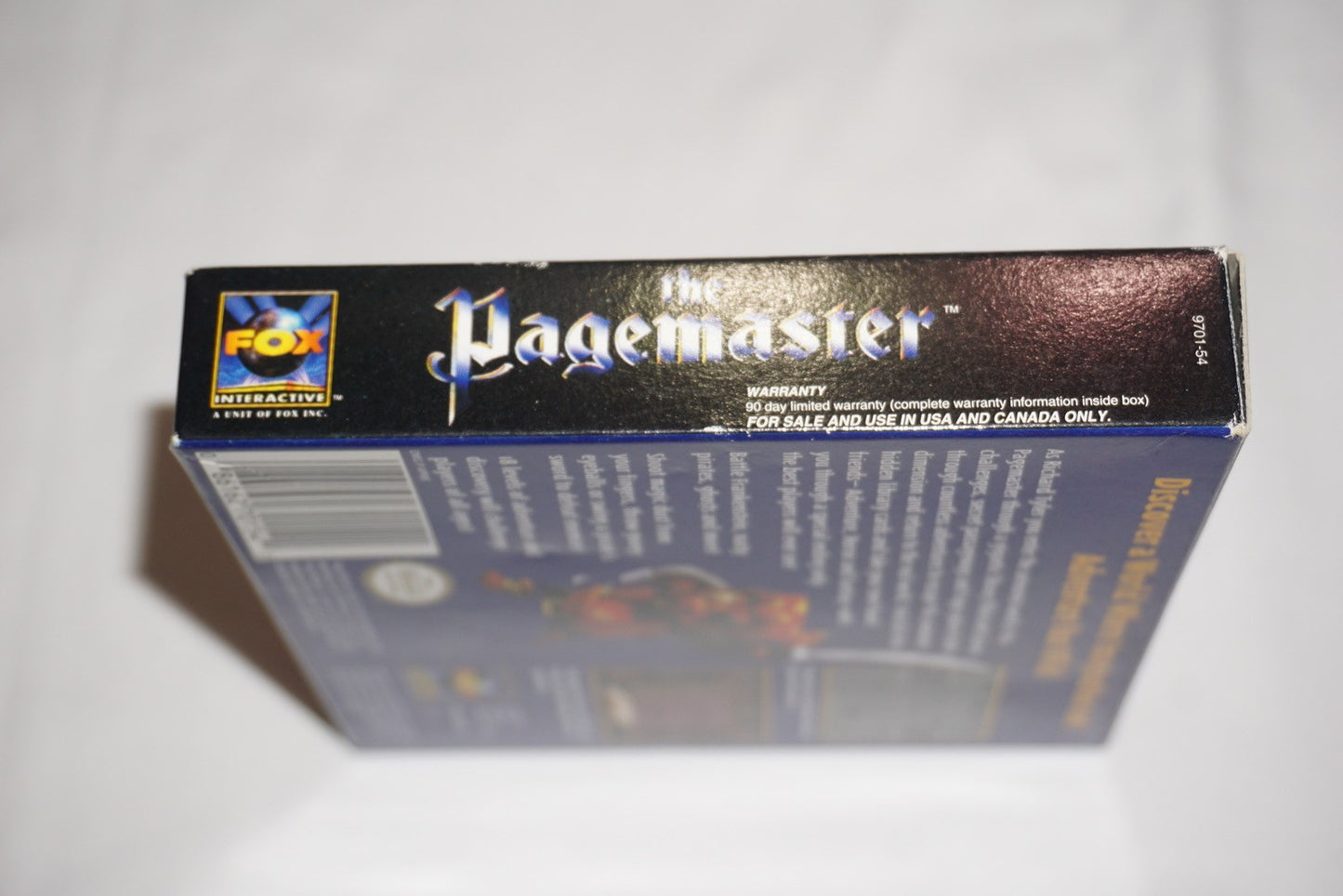 Pagemaster (Nintendo Game Boy Gameboy) Complete in Box w/ Reg CIB