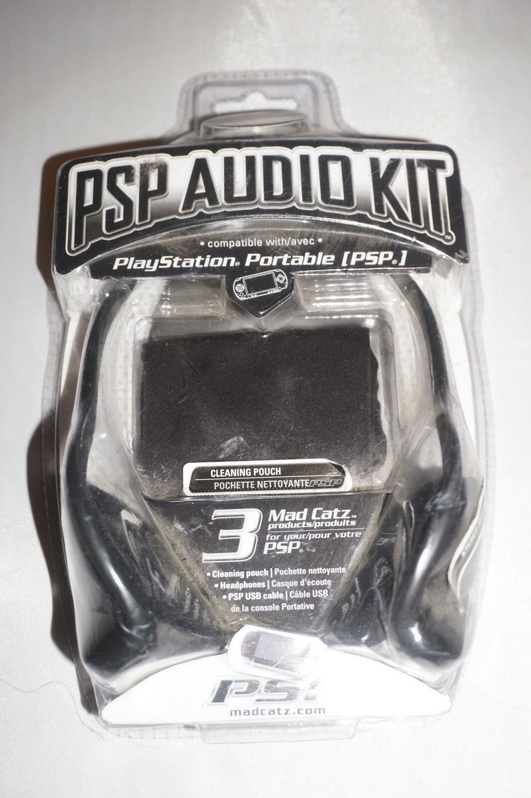 Mad Catz Audio Kit (Sony PSP) NEW Sealed Headphones