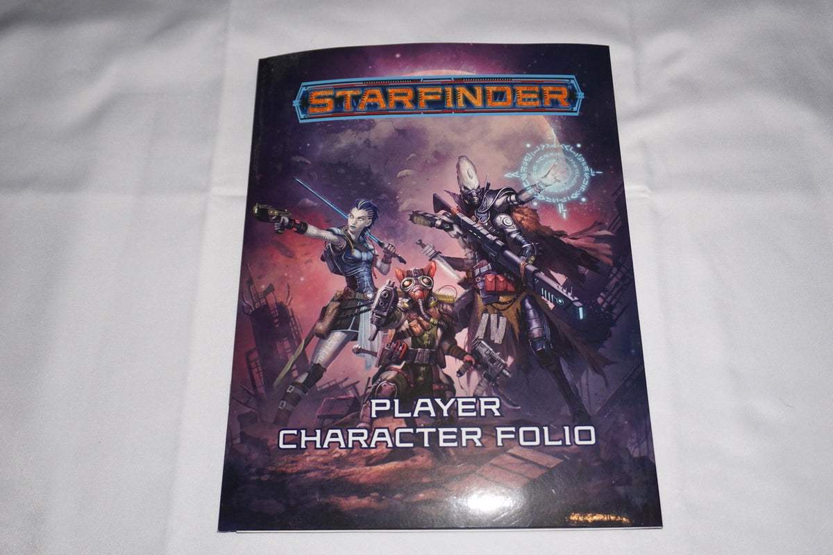 Starfinder Player Character Folio NEW Sealed
