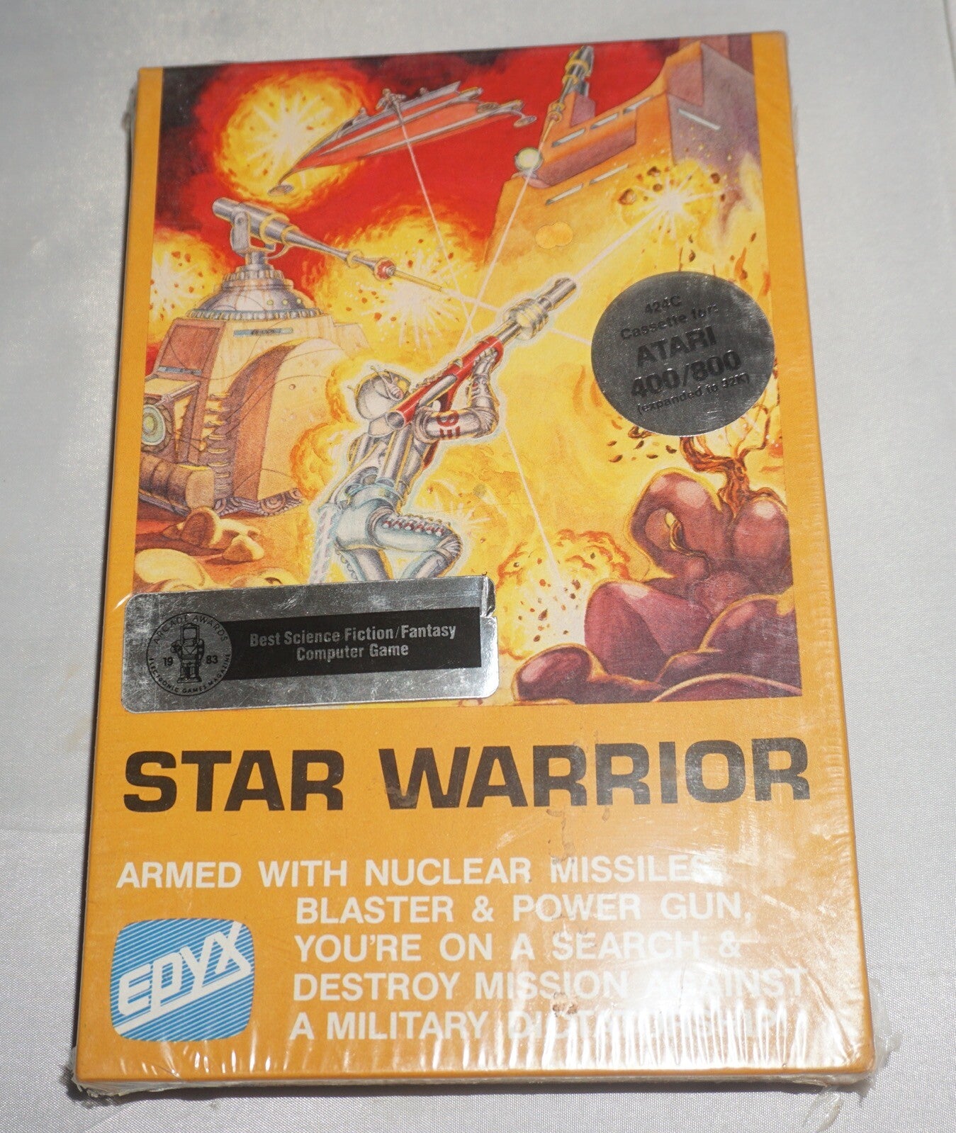 Star Warrior (Atari 400/800/XL/XE) NEW Sealed