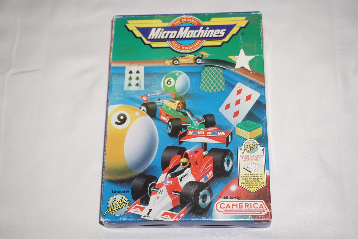 Micro Machines (Nintendo NES) Complete in Box CIB