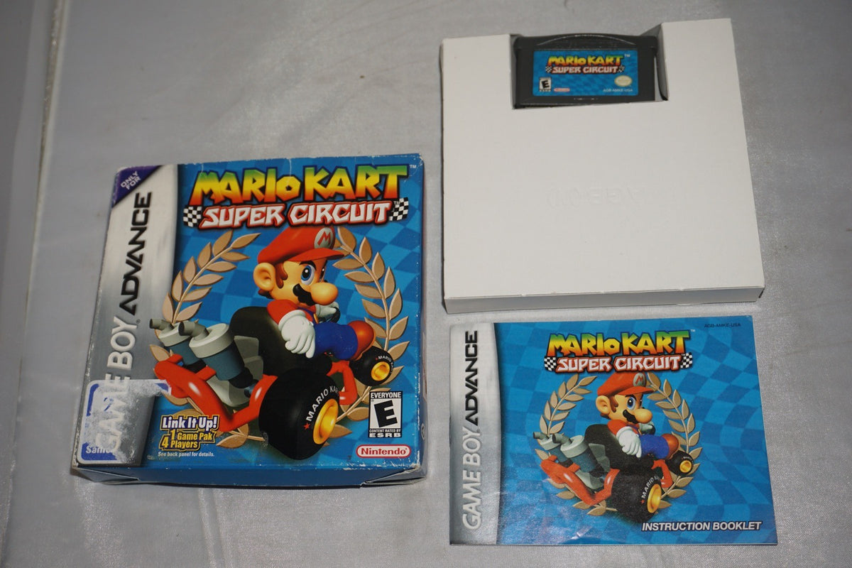 Mario Kart Super Circuit (Gameboy Advance GBA Game Boy) Complete Authentic