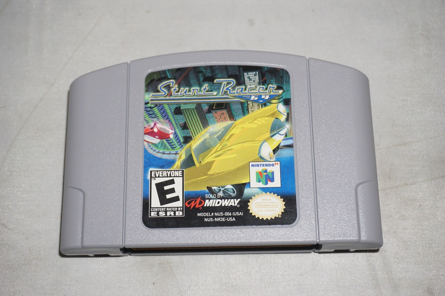 Stunt Racer (Nintendo 64 N64) with Box Near Mint No Manual