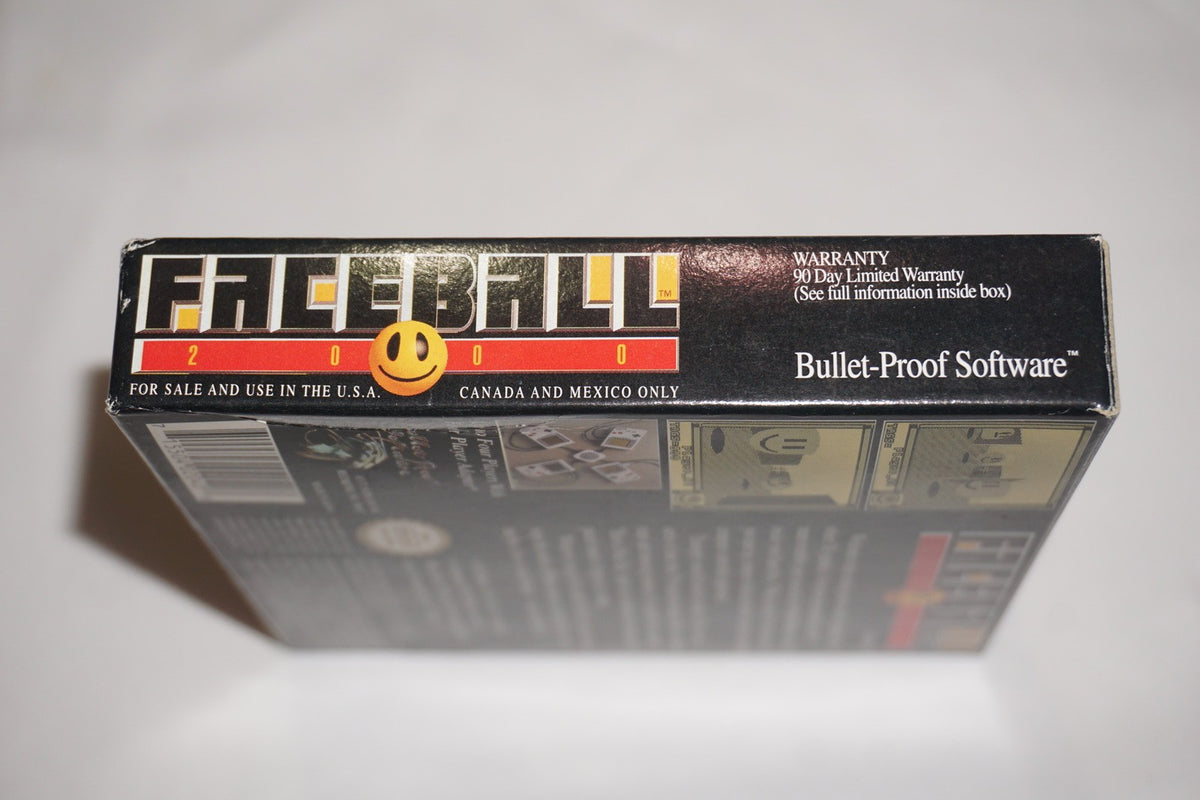 Faceball 2000 (Nintendo Game Boy Gameboy) Complete in Box w/ Reg CIB
