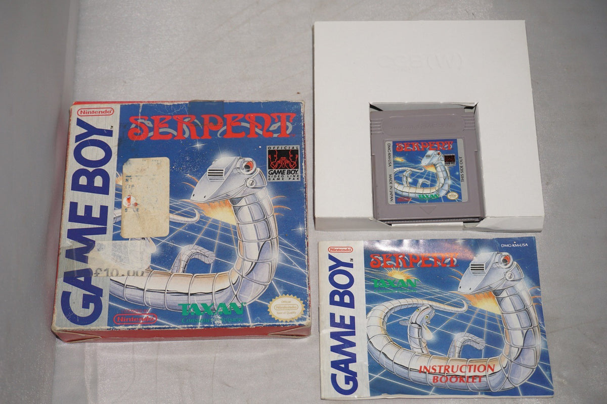 Serpent (Nintendo Gameboy Game Boy GB) Complete CIB Authentic