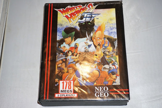 World Heroes 2 Jet (Neo Geo AES English) Complete