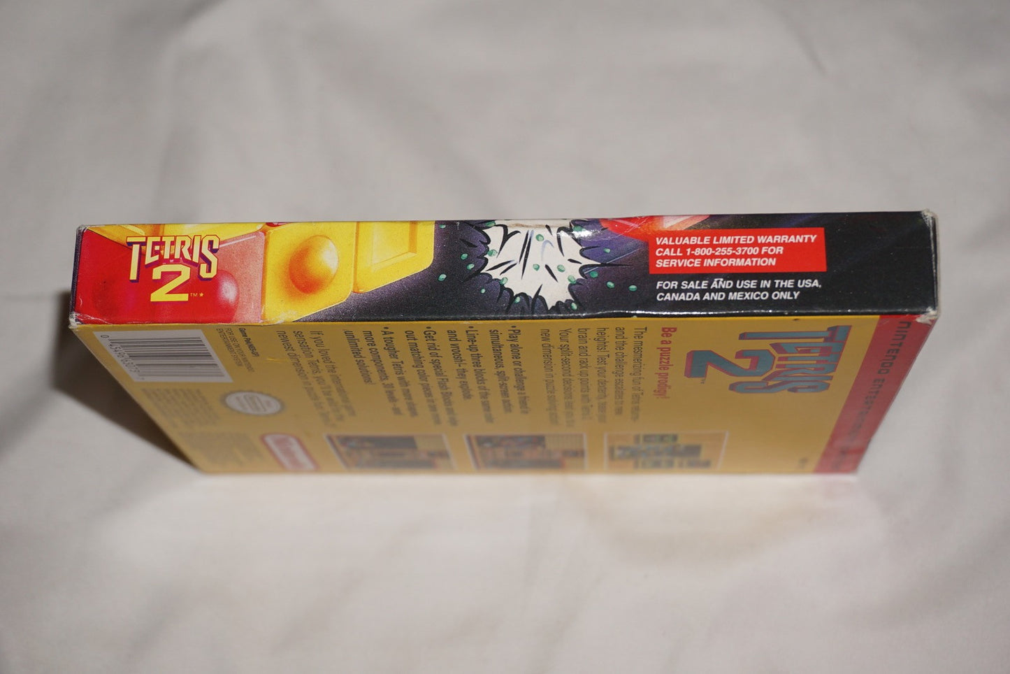 Tetris 2 (Nintendo NES) Complete in Box CIB