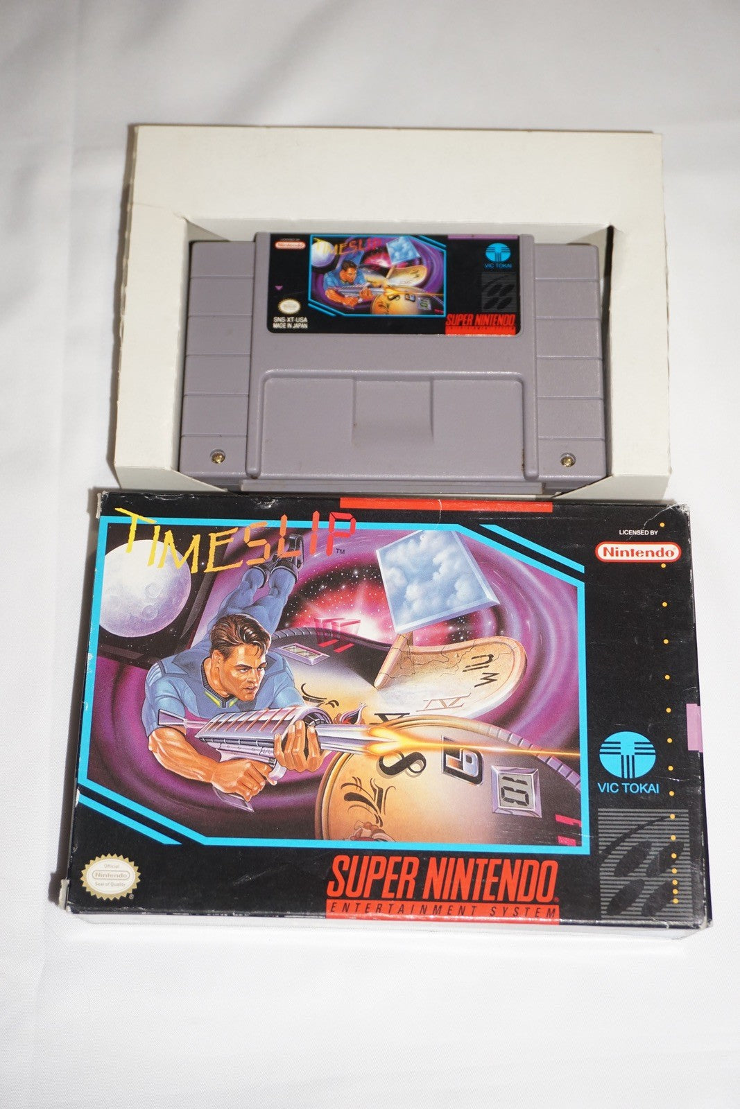 Timeslip (Super Nintendo SNES) with Box No Manual