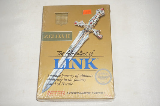 Zelda II Adventure Of Link 2 (Nintendo NES) NEW Factory Sealed Round Seal
