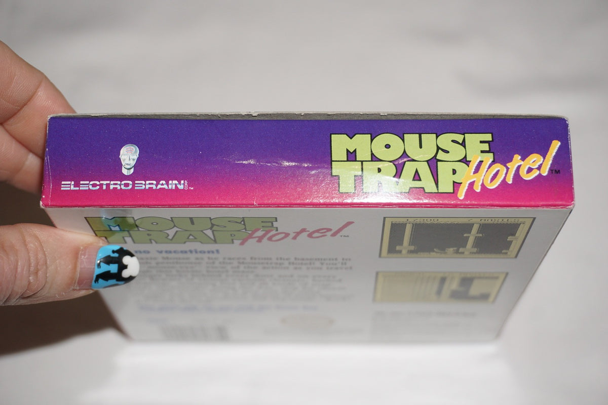 Mouse Trap Hotel (Nintendo Game Boy Gameboy) Complete in Box w/ Reg CIB