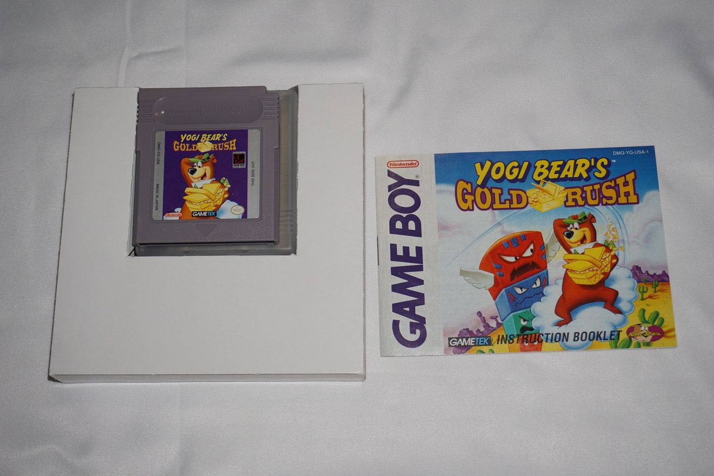 Yogi Bear’s Gold Rush (Nintendo Game Boy Gameboy) Complete in Box CIB