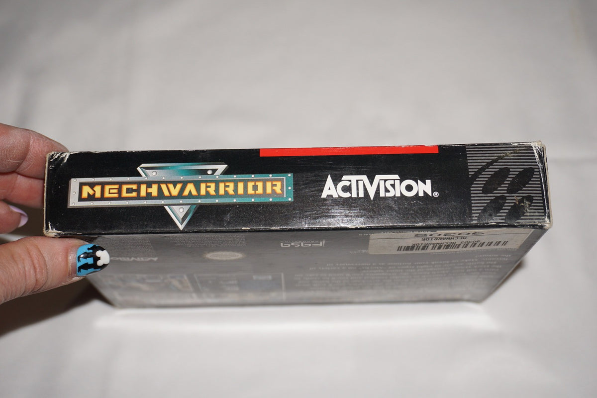 Mechwarrior (Super Nintendo SNES) Complete in Box w/ Reg CIB