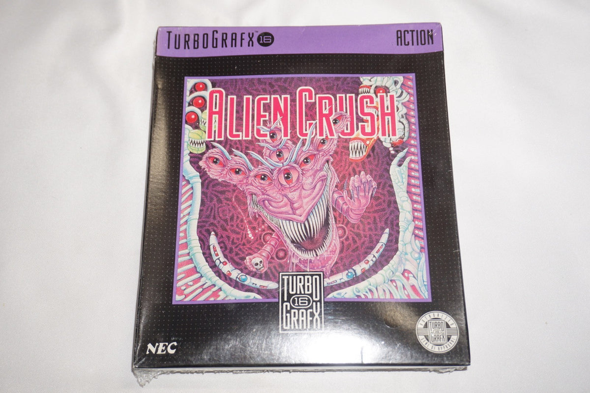 Alien Crush (TurboGrafx 16 tg16 Turbo Grafx) NEW Sealed in Box