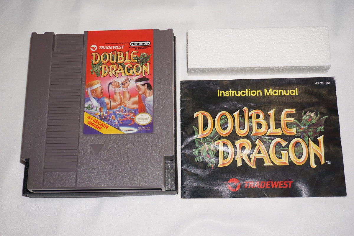 Double Dragon 1 (Nintendo NES) Complete in Box CIB