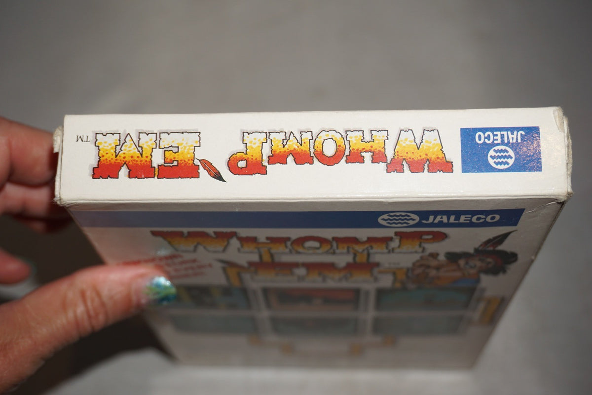 Whomp Em (Nintendo NES) Complete in Box CIB